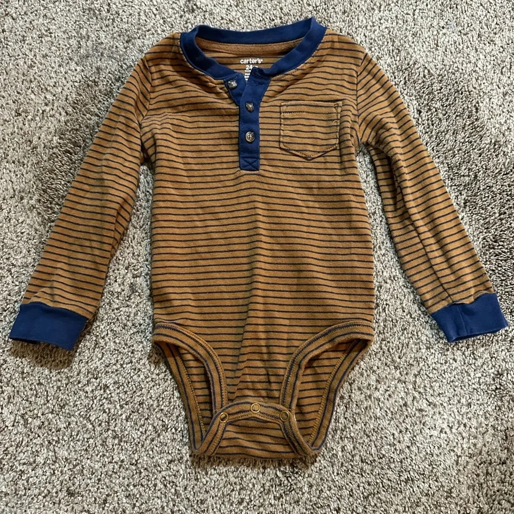 Kids Carters long sleeve onesies set